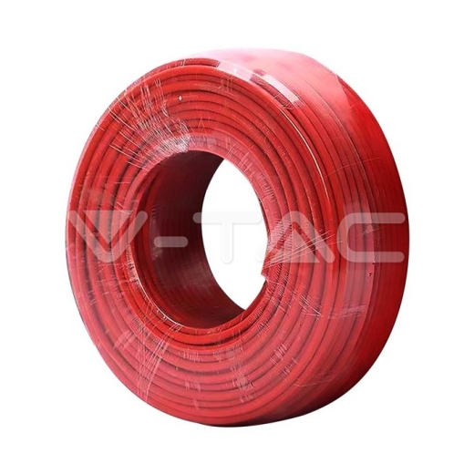 Cable fotovoltaico 6SQ rojo para panel solar 50 metros Cable fotovoltaico 6SQ rojo para panel solar 50 metros
