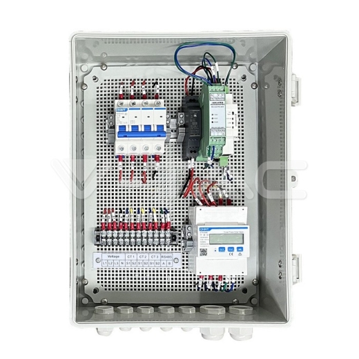 Controlador de potencia inteligente antirreflujo para múltiples inversores - 1