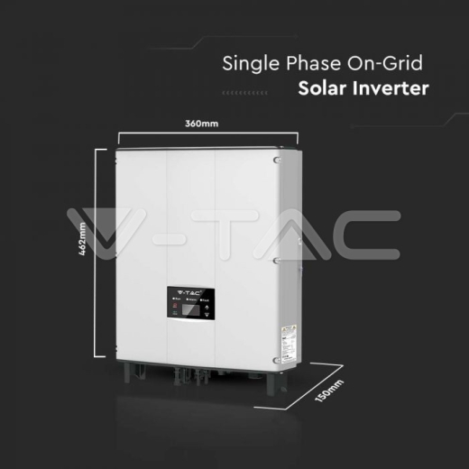 Inversor Solar De Red Monofásico 3kW IP65 - 8
