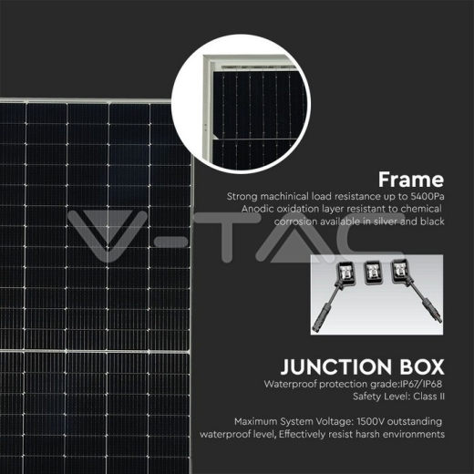 545W Panel Solar Monocristalino 2279x1134x35mm 31 uds/pallet TIER 1 - 11