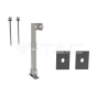Pata delantera ajustable + Pata trasera ajustable para paneles solares (H280-415Series/10A-15A) - 1