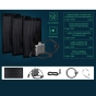 Planta de energía solar portátil para balcón de 600W - 1