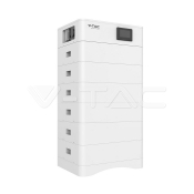 30.72kWh (5.12kWh x 6) Stackable LiFePO4 Battery System
