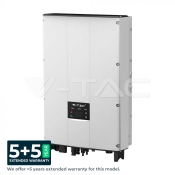 Inversor Solar De Red Trifásico 10kW Pantalla LCD, Interruptor de CC, IP65 Inversor Solar De Red Trifásico 10kW Pantalla LCD, Interruptor de CC, IP65